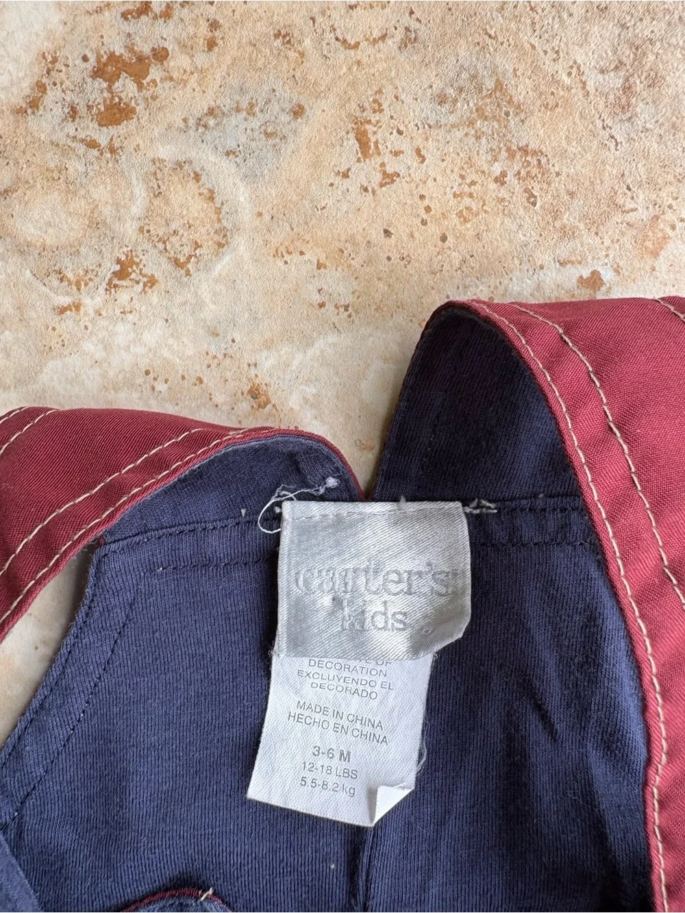 Carter’s Football Overalls 3-6 Months